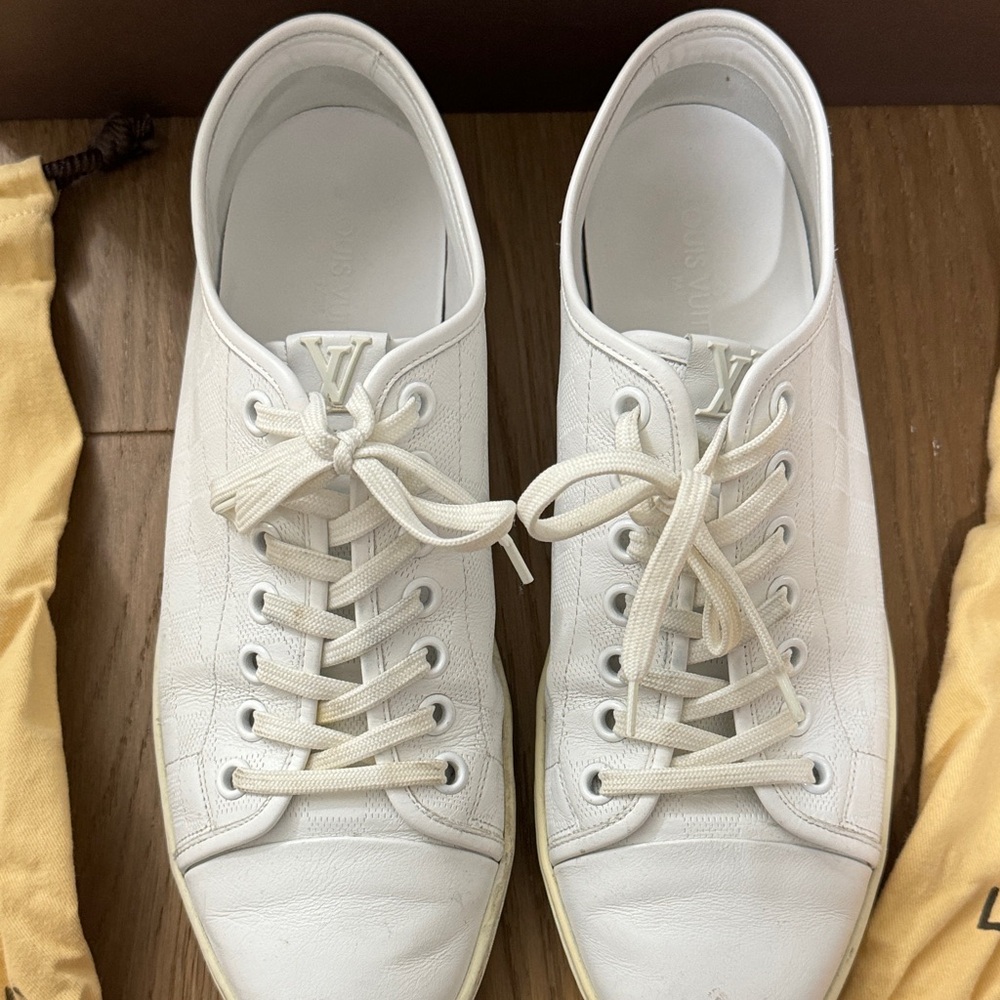Louis Vuitton Men's White Sneakers